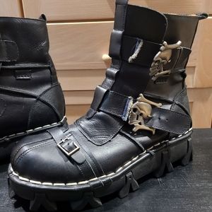 Metal/Punk Women's Boots Size 11.5 By Boseton